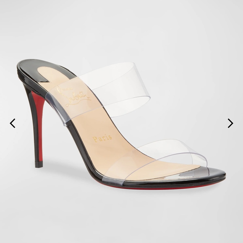 Christian Louboutin Just Nothing Sandals Pumps Like New!